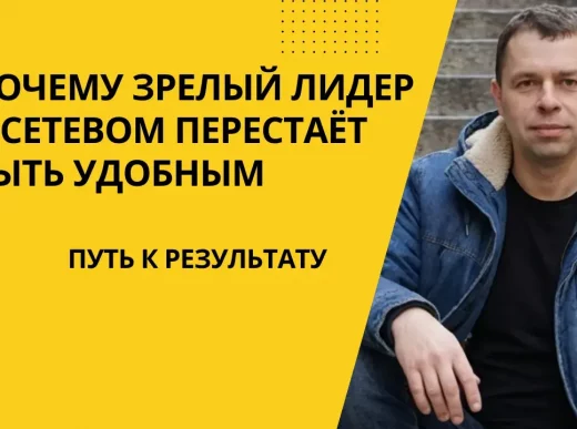 зрелость лидера в сетевом